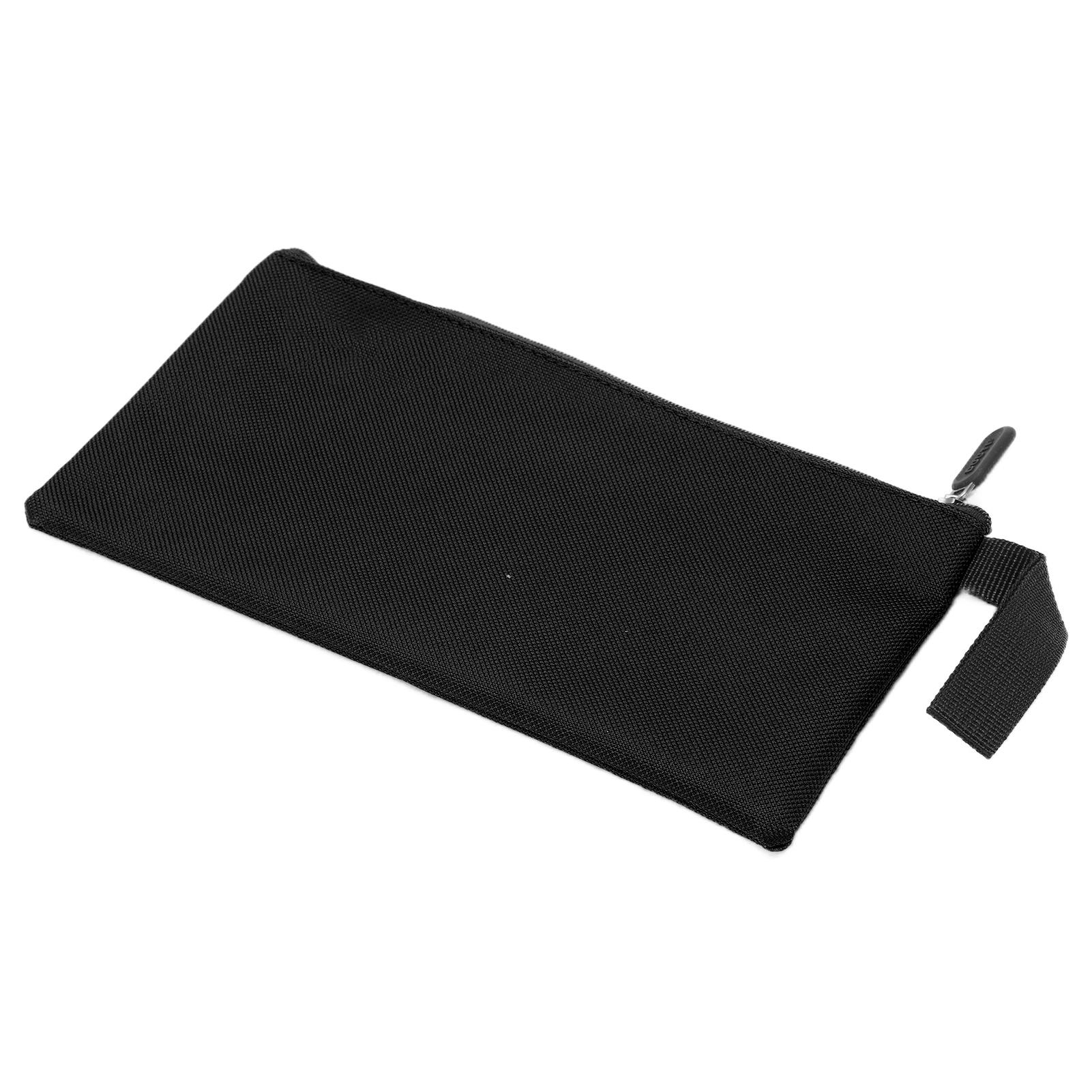 

Холщовая сумка для инструментов Прочная Водонепроницаемая Портативная Холщовая Сумка на молнии для хранения вещей Черная