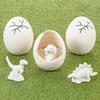 Sunart Stegosaurus Dinosaur Egg 6 x 7 White "Jurassic World" Figure, Approx. cm, Merchandise, SAN3822-3