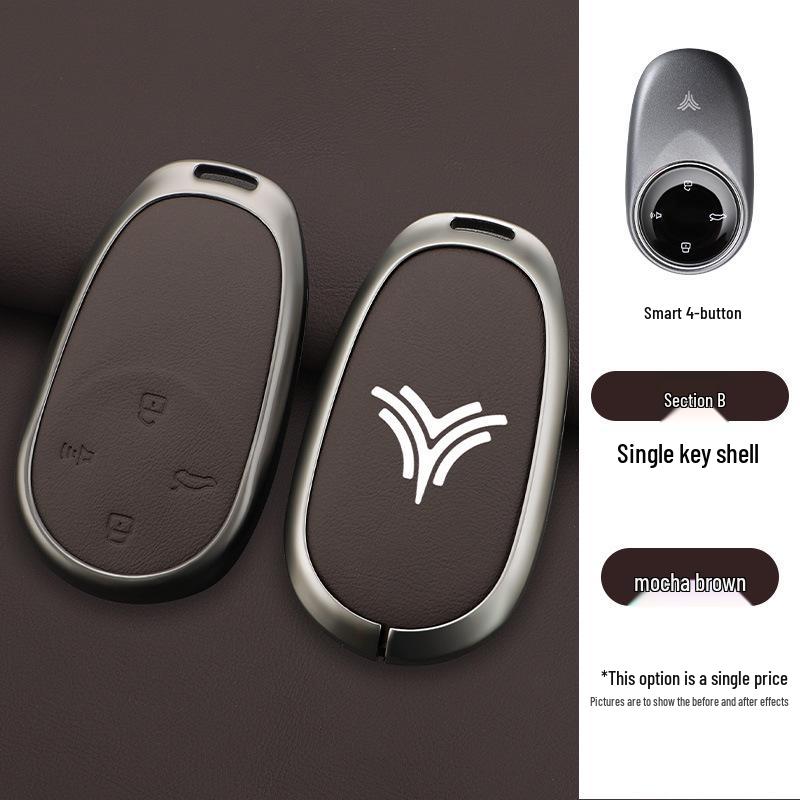 Nezha S/U/L/S/X/AYA GT Wagon Key Case: Full-Coverage Protective Shell & Buckle