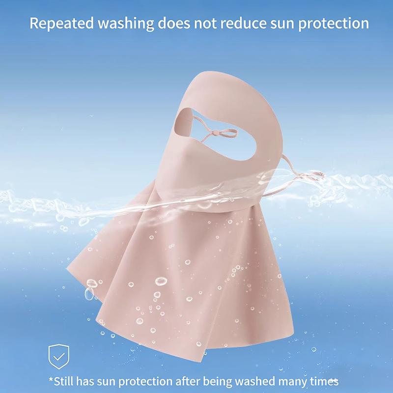 Damen Sonnenschutz-Gesichtsmaske Atmungsaktiv Und UV-Schützend Geeignet Für Sommer Outdoor Radfahren