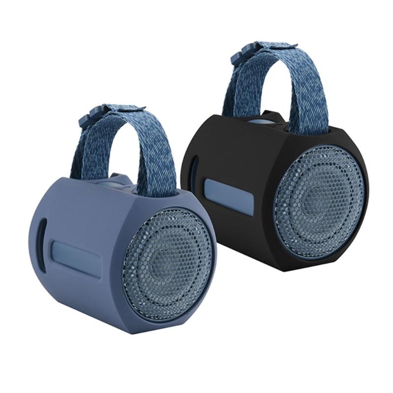 Speaker Silicone Cover Portable Protective Case with Sticker Belt for SRS XB13 Speaker Effectively Protect Cover