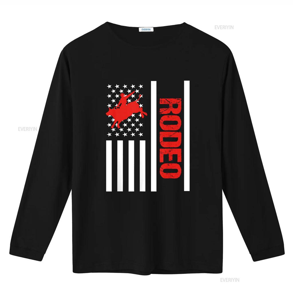 Rodeo Bull Riding T Shirt vintage Washed Soft Breathable graphic Unisex streetwear Versatile Casual Top For Everyday Wear