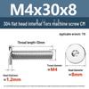 Yigu 304 Stainless Steel Thin Flat Head Torx Screw M2-M8 for Computer Machines