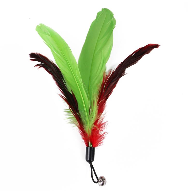 Set of 11 Spare Feather Heads for Cat Toy, for Retractable Stick, Cat Products