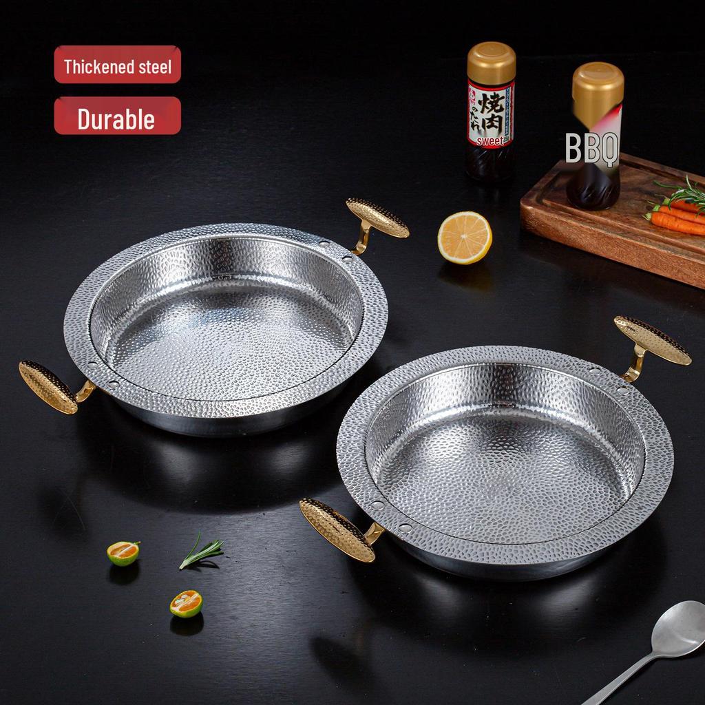 304 Stainless Steel Three-Layer Hot Pot for Seafood and Meat