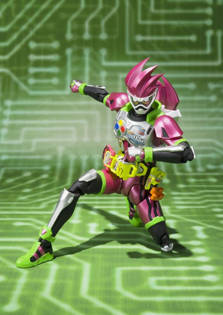 TAMASHII NATIONS Kamen Rider Action Gamer Level Kamen Rider Kicks 145mm Painted Movable Figure S.H.Figuarts Ex-Aid 2-20 Ver.- Approx. PVC&ABS