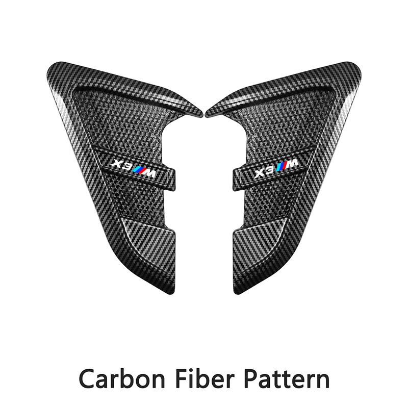 2PCS New logo Car Leafboard Decoration Body Fender Side Sticker For BMW X1 X2 X3 X5 X4 X6 X7 G30 G20 G32 G11 G12 F40 F30 F20 F10 BJ9
