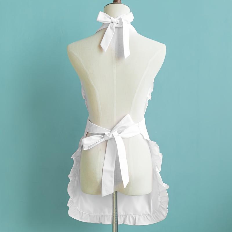 1pc Apron, Cute Japanese Household Kitchen Fashion And Work Clothes Waistband