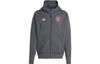 Adidas Germany Travel Full Zip Hoodie Jackets & Coats Men's Carbon Black IU2096