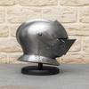 Medieval Knight Steel Helmet, Visored Armor, Cosplay LARP, decor Halloween gift, cosplay