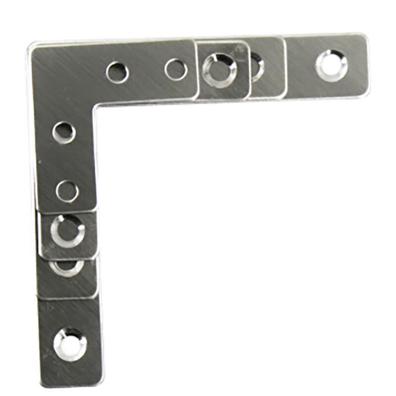 Stainless Steel L-Shape Corner Brackets (10-Pack)