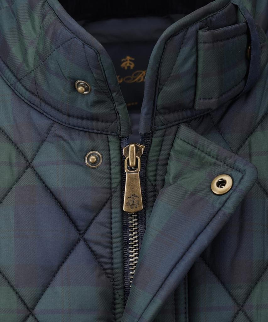 Brooks Brothers Quilted Vest (Multi) (Bbvpmbf401)