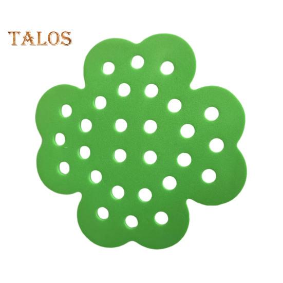 

1/4 шт. плавающая станция для поения пчел «Пчелиный остров», яркий цвет, легкая, легко моется, многоразовая садовая кормушка для пчел и насекомых зелёный