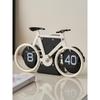 Creative Automatic Page Turn Clock Retro Living Room Ornament Clock Modern Simple Mechanical Clock Pendulum Clock Home Decoration Table Clock
