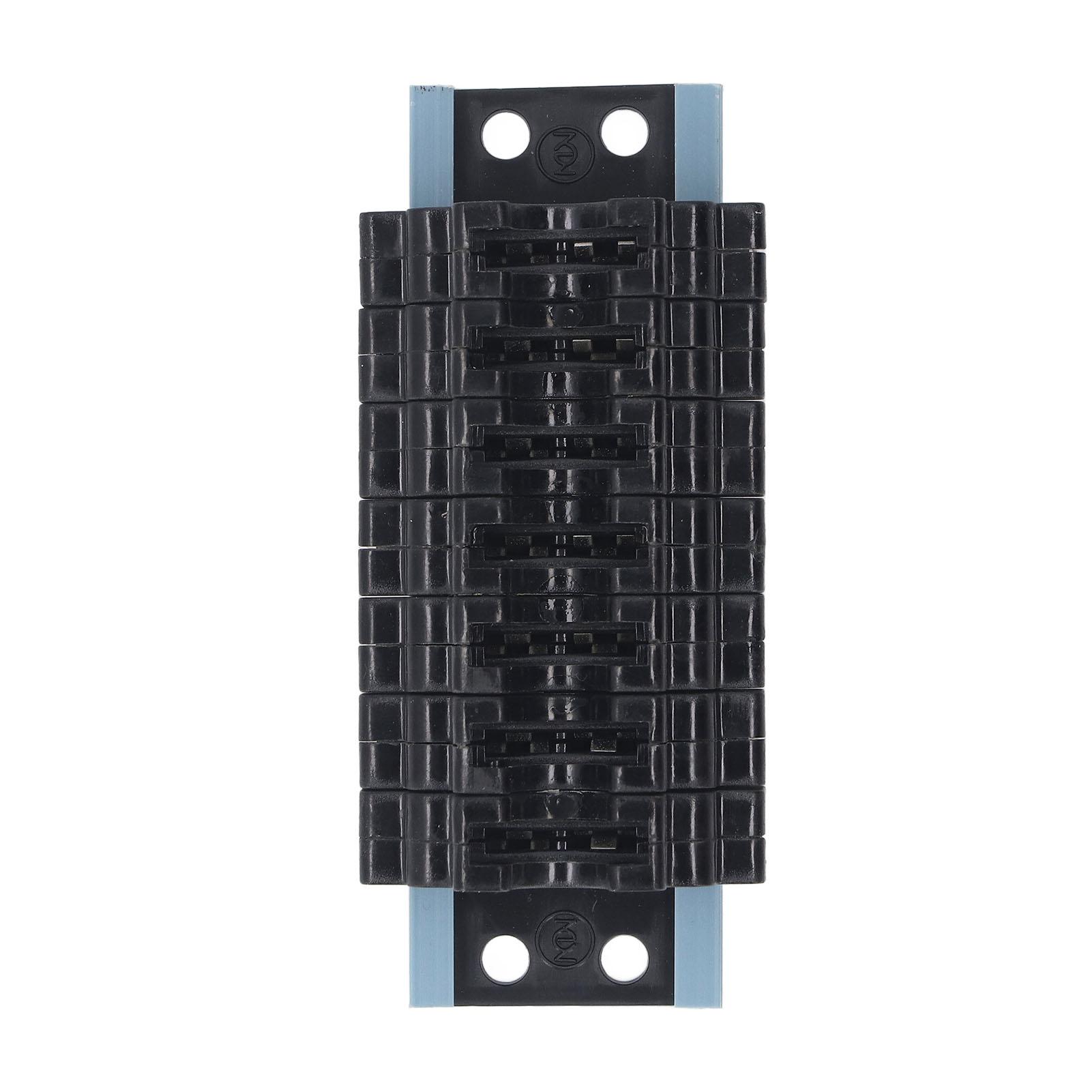 

7 Way Fuse Holder 32V Block Box with Rail Detachable Blade Fuse Holder for Medium ATS 1A30A