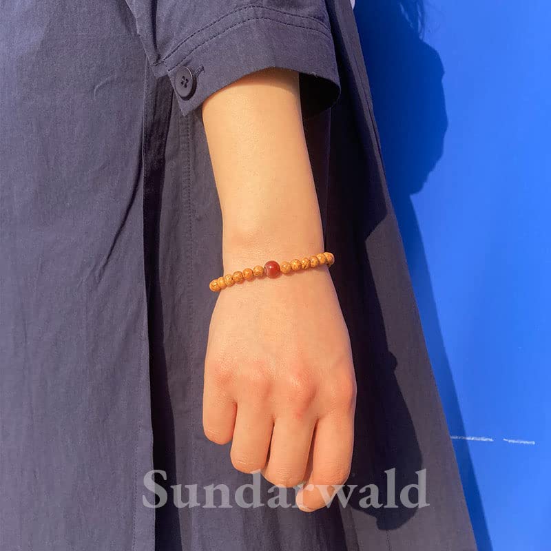 Approximately 5mm Bodhi Tree Bracelet, Buddhist Prayer Beads, Obsidian, Rosary, Natural Stone, Amulet, Birthstone, Protection from Evil, Power Stone,