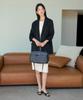 Siyazu Siot4195 Lounge Soft Blazer_Black