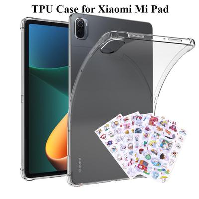 Soft Tpu Case for Xiaomi Mi Pad 5 5Pro 6 6Pro 4Plus 4 Tab Transparent Cover for Xiaomi Pad 5 Pro 12.4 Inch Protective Shell