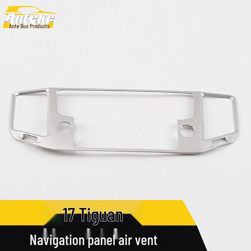 Decorative Air Outlet Frame & Sequin Sticker for 17 Teramont Models' Navigation Panels & Console