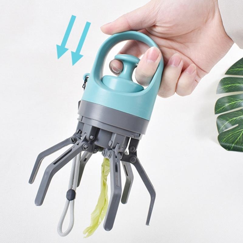 Convenient Pet Poop Scooper Keep Hand Clean And Environment Claw Style For Easy Use for Neighborhoods