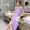 Osuška Catties velikosti Plus 90-180, nositelná, pro ženy, dospělé, sling, koupelová sukně měkčí než čistá bavlna, rychle absorbuje vodu a nepadá chlupy.