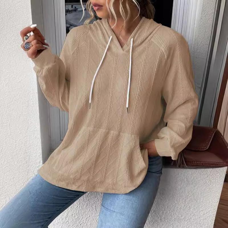 

Сплошная толстовка с принтом для женщин, толстовка с круглым вырезом и длинным рукавом на шнурке с карманом, повседневная мода, свободный теплый удобный пуловер плюс осенняя толстовка 3XL хаки