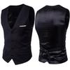 Men's Large Size Vest for Billiard Room, Hotel, and KTV Staff