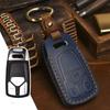 Key Case Cover For Car For A4 B9 A5 A6 8S 8W Q5 Q7 4M S4 S5 S7 TT TTS TFSI RS Leather Chain Key Bags Protector Keychain
