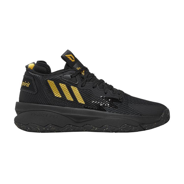 Adidas Dame 8 G.O.A.T. Baskets Unisexe Spirit Noir Or GY2774