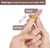 Anelli Sensoriali Dita Spinosi 10 Pezzi Massaggiatore Agopressione Sollievo dallo Stress Anti-Ansia Giocattoli Fidget Per Adolescenti Adulti Per Bambini Regalo di Compleanno per Bambini
