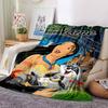 Custom Name Princess Cinderella's Horse flannel Blanket for Super Soft Cute Comfort Blanket for Travel Bedding Couch Sofa Blanket