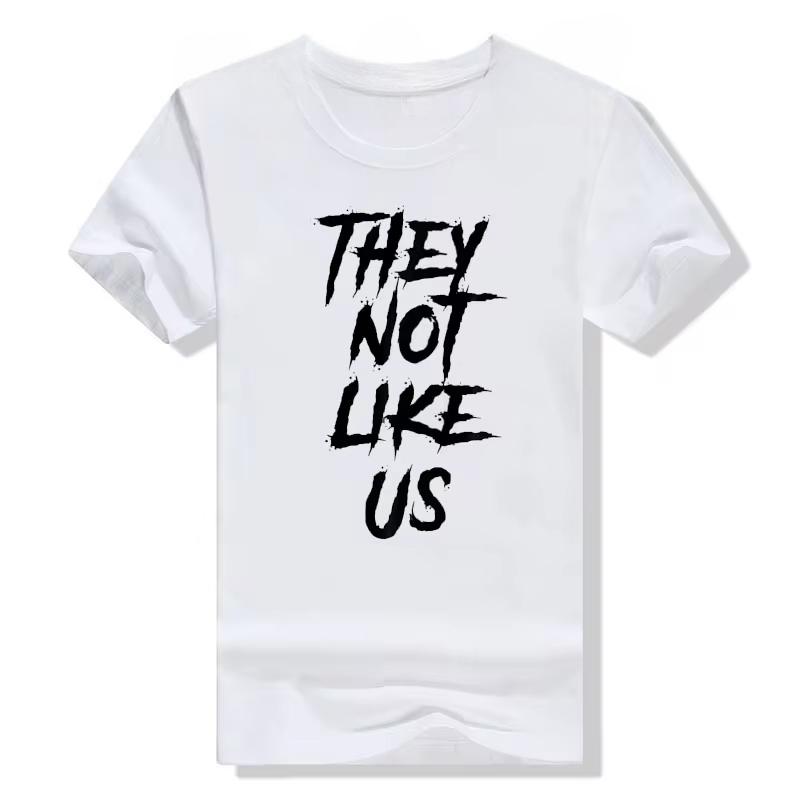 Streetwear Kendrick Lamar They Not Like Us T-Shirt New Song Album Tees RAP HIP HOP Oversize Fans Gift Unisex Fashion Casual Tops