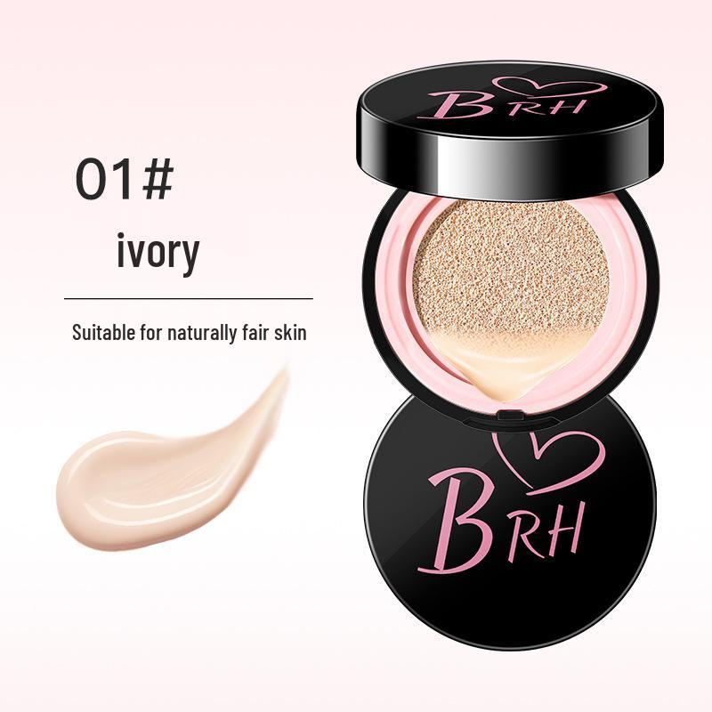 BRH BB-крем с кушоном: Стойкая, увлажняющая тональная основа, не размазывающаяся, для всех типов кожи