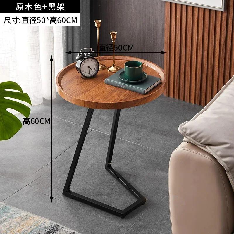 Nordic Furniture For Home Creative Tea Coffee Tables Household Living Room Balcony Small Beside The Sofa Corner Round Tables