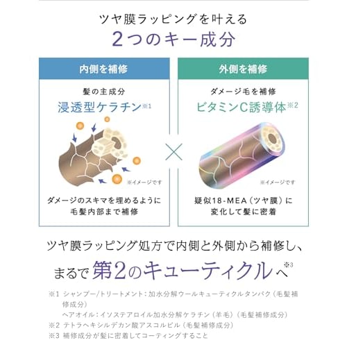 Qurap | Shampoo Treatment Set [wrapping Moist] Amino Acid Shampoo Damage Care
