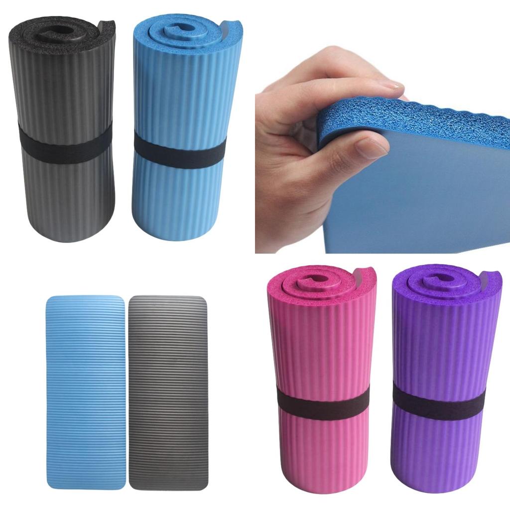 Nbr Yoga Assistance Mat Thick 1.5cm Padding For Flat Support And Elbow Protection Ideal For Fitness Equipment And Massage Therapy