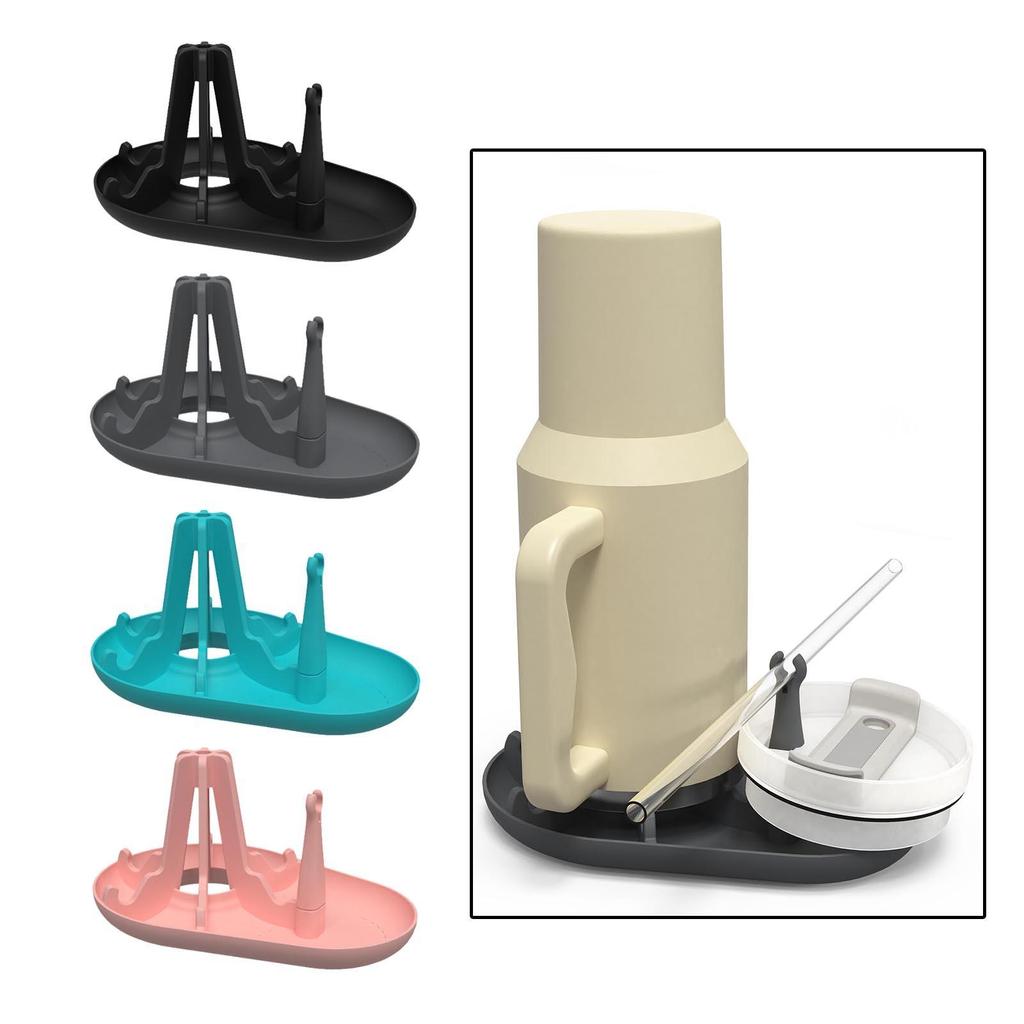 Bottle Dryer Rack Coffee Mug Rack Multipurpose Water Bottle Dryer Rack Bottle Drainer Stand for Home Cabinet Cups Coffee Pots