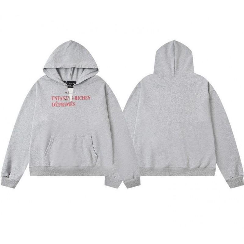 Erkek Geniş Kesim Pamuklu Kapüşonlu Fermuarlı Sweatshirt Sokak Giyim Günlük Harf Baskılı Uzun Kollu Tişört
