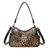 Women's Small Square Bag Leopard Zebra Print Commuter Crossbody Bag Mother Bag