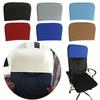 Cartoon Panda Penguin Rose Pattern Elastic Office Chair Backrest Cover Dustproof Comfortable Backrest Slipcover High Elasticity