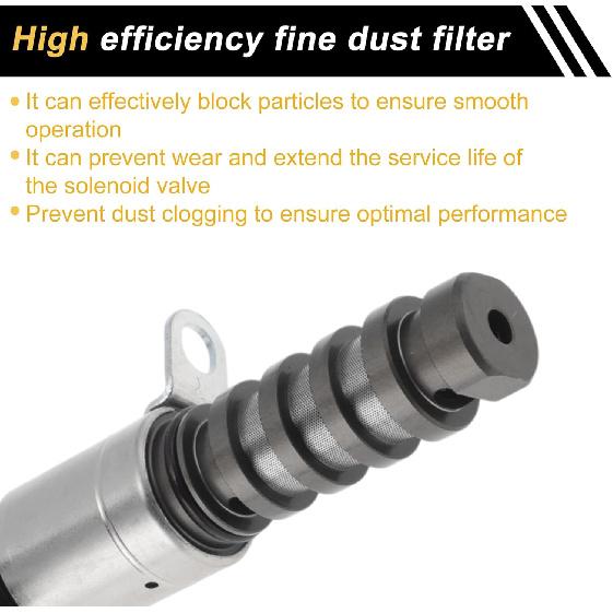 Engine Variable Valve Timing VVT Solenoid for Honda Accord 2008-2012 L4 2.4L Petrol Coupe Engine Camshaft Oil Control Valve