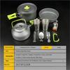 Hot Selling  Outdoor Camping Cookware Set Portable Tableware Kettle Set Boiler Head