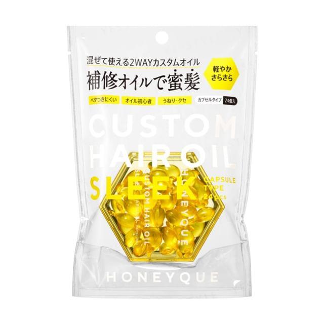 BOTTLE WORKS - Honeyque Deep Repair Hair Oil Sleek Capsule Type 500mg x 24 Capsules