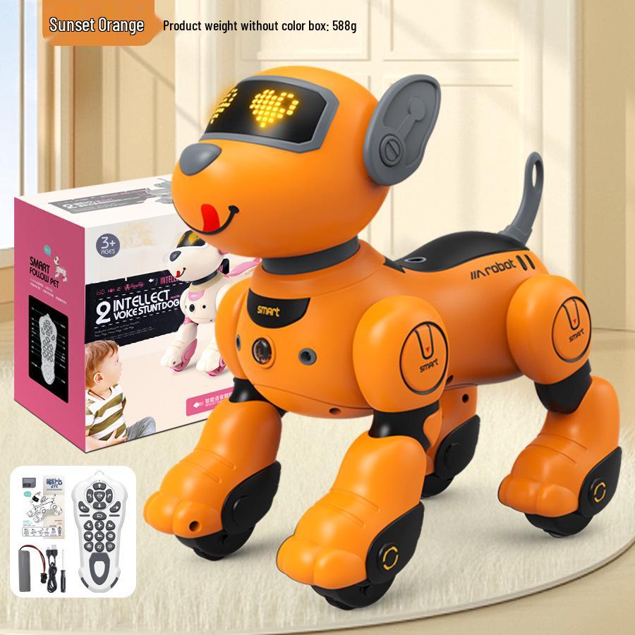 Interactive Voice-Controlled Smart Robot Dog Toy for Kids