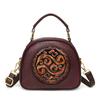 Retro Print Soft PU Leather Shoulder Crossbody Bags for Women Luxury Purses and HandBags Designer Women Bag Ladies Messenger Sac