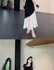 Plus Size Hepburn Style Color Block Patchwork Summer Dress