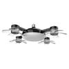 Luce Ventola 2-in-1 60W E27 Design Drone Ventilatore da Soffitto con Telecomando AC85-265V Lampadina Ventilatore per Casa Ristorante