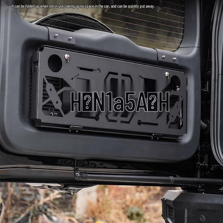 BYD Leopard 5 Tailgate Aluminum Folding Storage Rack