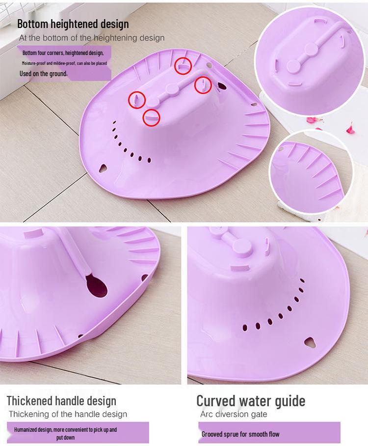 Squat-Free Bidet Sitz Bath Basin for Elderly, Postpartum & Pregnant Women, Male & Female Care.