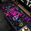 XXL Speed Mouse Pad Gamer PC Computer Large 900x400 Desk Mat Keyboard Anime Rug Gaming Accessories Jinx Mousepad Carpet For LOL